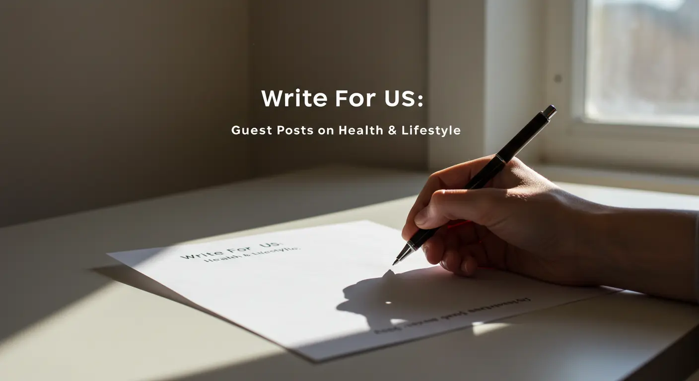 Write For Us Guest Posts On Health & Lifestyle