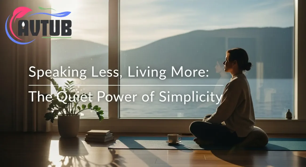 Speaking Less, Living More: The Quiet Power of Simplicity