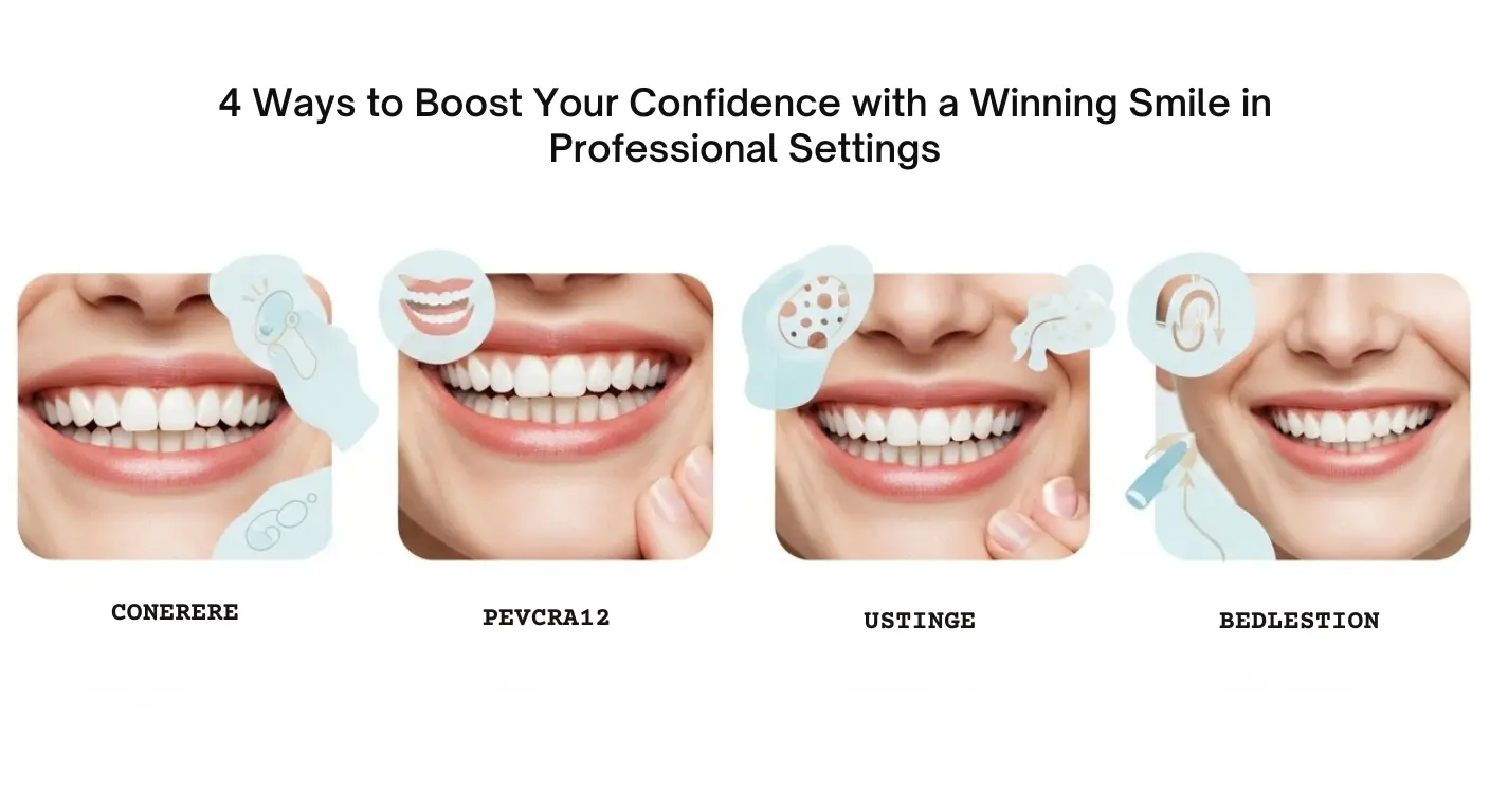 4 Ways to Boost Your Confidence with a Winning Smile in Professional Settings