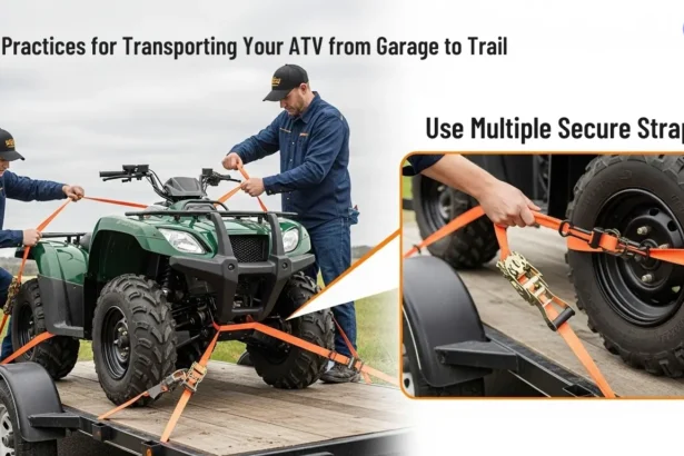 Best Practices for Transporting Your ATV from Garage to Trail