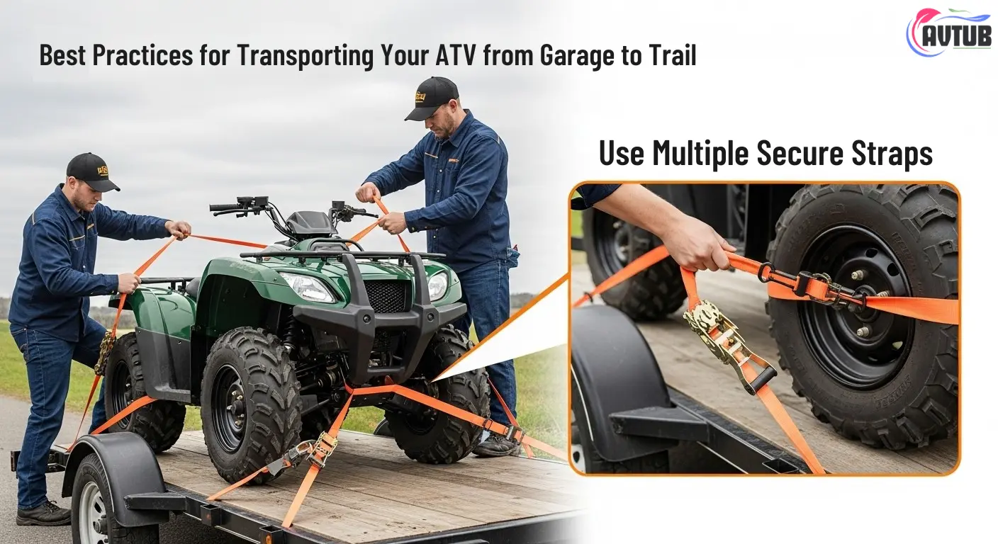 Best Practices for Transporting Your ATV from Garage to Trail