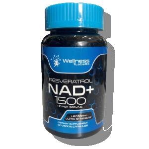 Wellness Labs Liposomal NAD Capsules + Resveratrol 1500mg