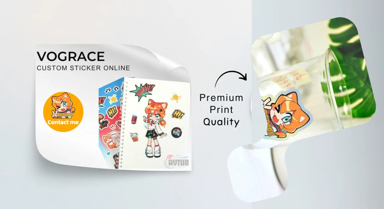 Vograce Custom Sticker
