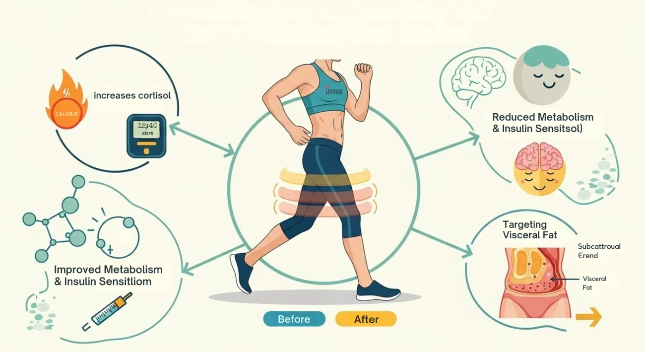 Walking Help You Lose Belly Fat