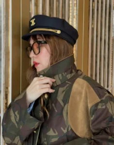 Espresso Suede Military Jacket