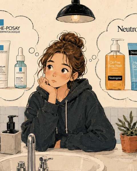 I Am a College Student. Are La Roche-Posay Products Better for Acne-Prone Skin Than Neutrogena?