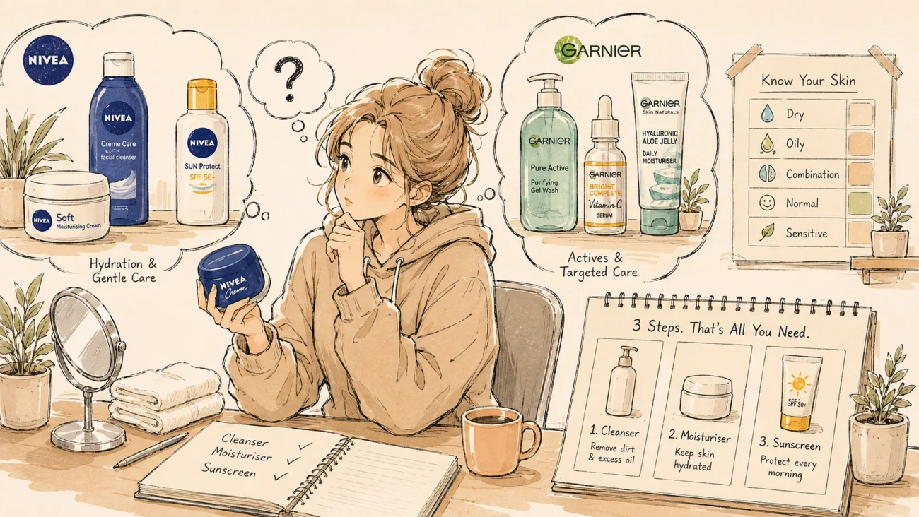 I'm a Skincare Beginner. Is Nivea a Good Starting Brand Compared to Garnier?