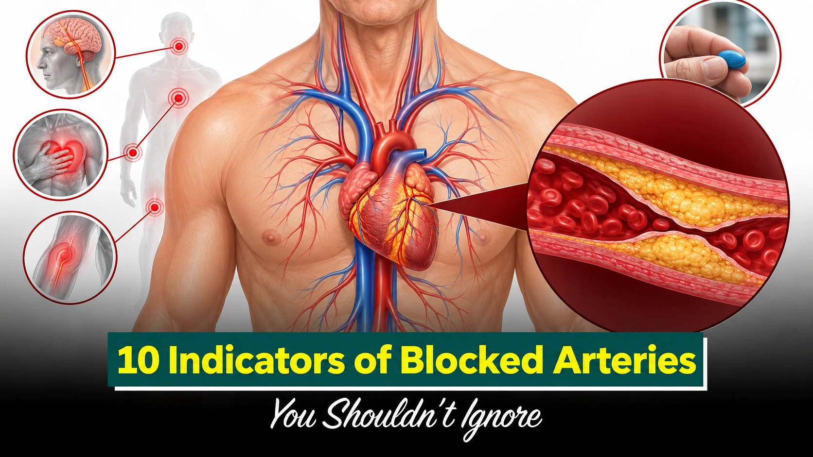 10 Indicators of Blocked Arteries You Shouldn't Ignore
