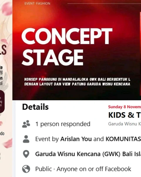 Kids & Teen Fashion Show at GWK Bali, 8 November 2026 (IJFR Season 2)