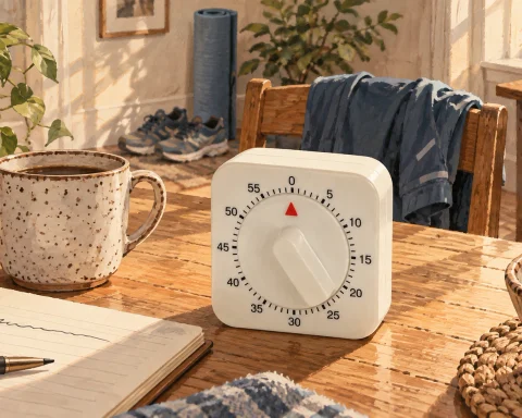 The $12 Timer That Rebuilt My Mornings After College Athletics Ended