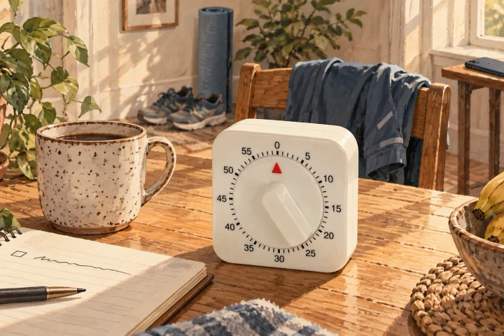 The $12 Timer That Rebuilt My Mornings After College Athletics Ended